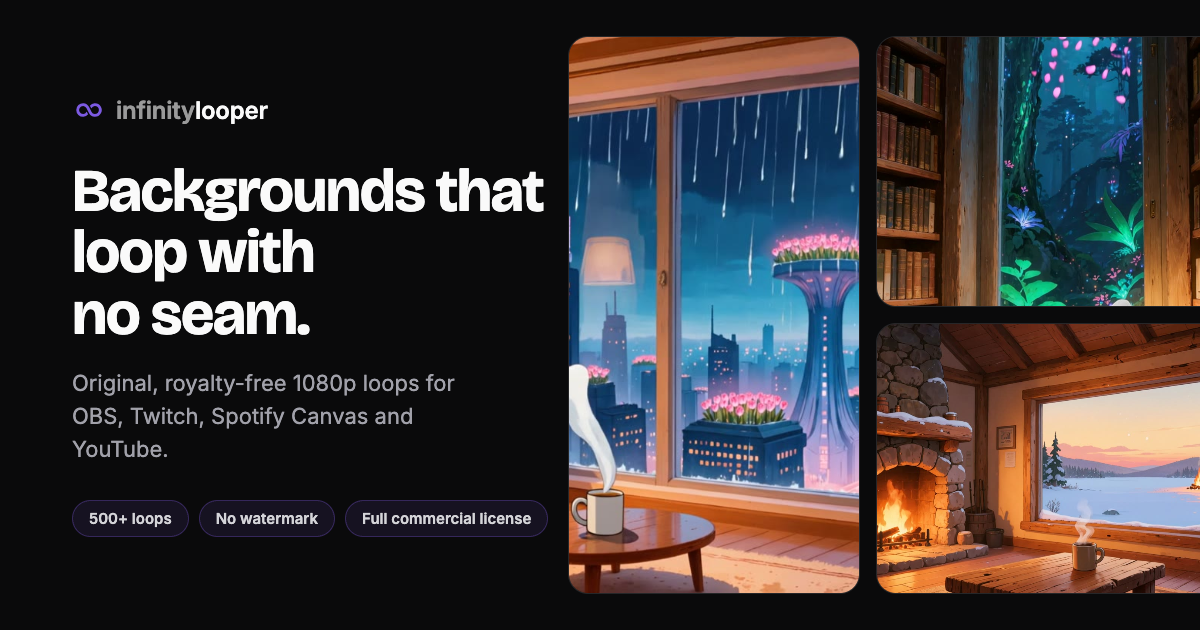 29 best Ambient loop backgrounds for 2026 | Infinity Looper